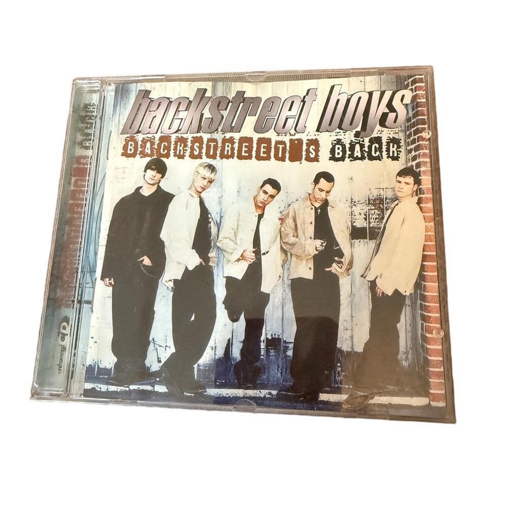 Backstreet Boys Backstreets Back CD Album 1997 Pop Music Boy Band Collectible